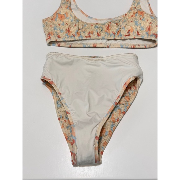 L*Space  Bitsy Smocked‎  Bottom and Bralette Bikini Top - Picture 4 of 16